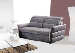 2-Sitzer Sofa Couch Schlaffunktion Eisengrau Ausführung Wählbar within 2 Sitzer Sofa Mit Schlaffunktion