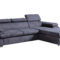 Ecksofa Mit Schlaffunktion Grau 284 X 196 Cm – Coal Intended For Günstige Ecksofas Mit Schlaffunktion