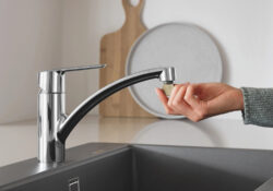 Grohe Quickfix Spültischarmatur Start Chrom Mit Niedrigem Auslauf within Grohe Wasserhahn Küche