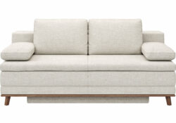 Sofa Lakeville2 - 2-Sitzer Inkl. Schlaffunktion Mit Bettkasten, Stoff, Natur for Sofa 2 Sitzer Mit Schlaffunktion