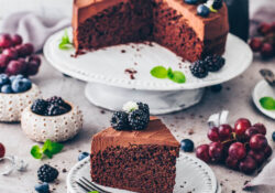 Veganer Schokokuchen Mit Frosting intended for Veganer Schoko Kuchen